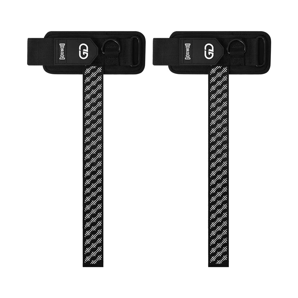 Weightlifting Strap with Wrist Band Gym Grip Bands Fitness Powerlifting Strength Weight Training Exercise Protection Wrist Strap